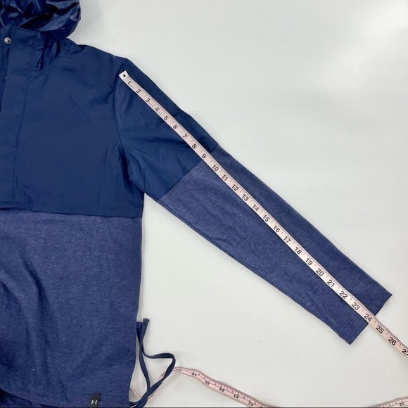 NWOT Under Armour Hybrid Wind Rain Pullover - size Small - Picture 5 of 13